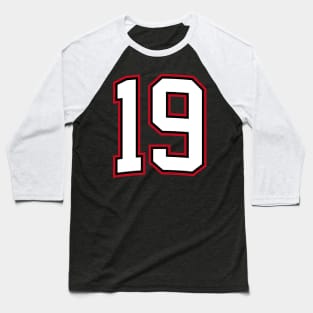 Number Nineteen 19 Baseball T-Shirt